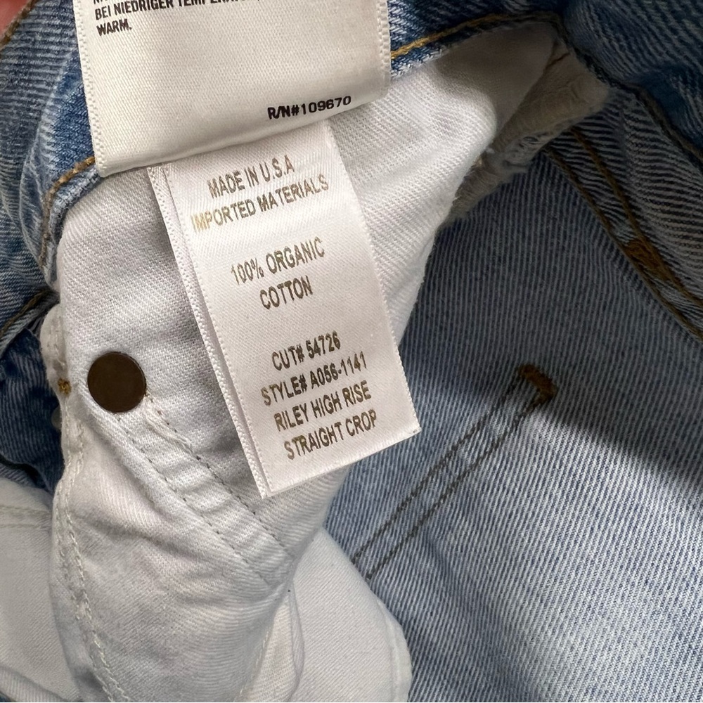 AGOLDE Riley Jeans 28 - Picture 7 of 7